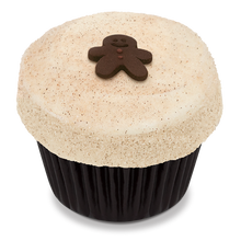 Load image into Gallery viewer, Gingerbread cupcake side view not-bg