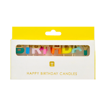 Load image into Gallery viewer, Happy birthday candles not-bg
