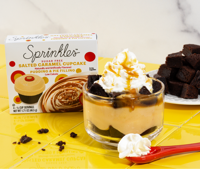 Salted Caramel Pudding Parfait