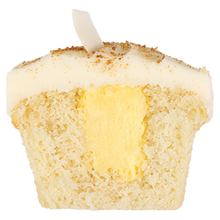 Load image into Gallery viewer, inside view of coconut cream pie not-bg
