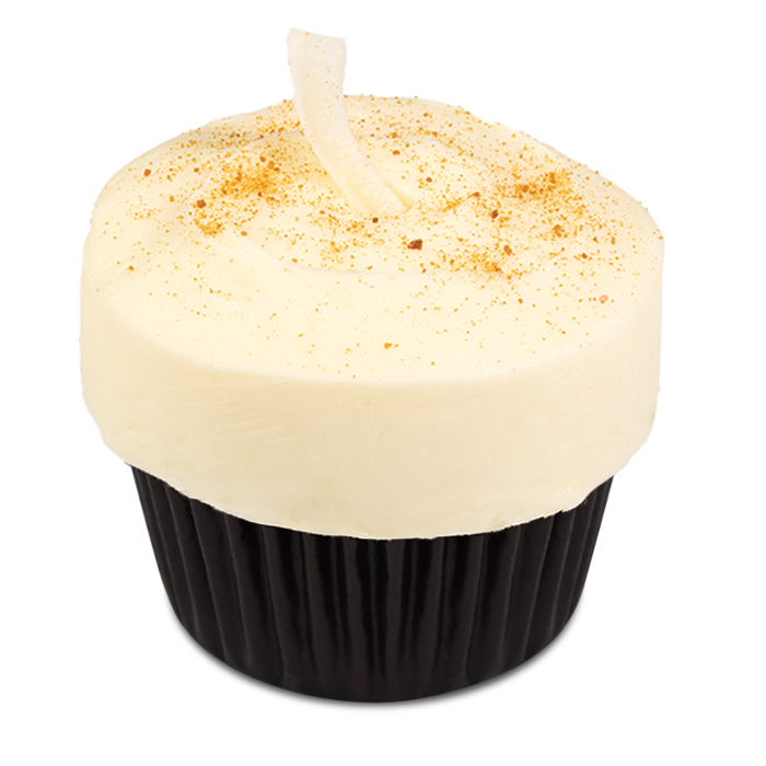 side view of coconut cream pie