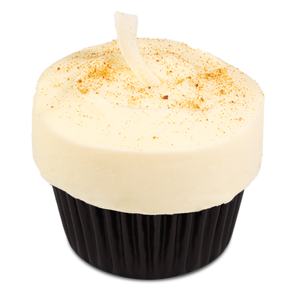 side view of coconut cream pie