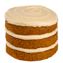 Load image into Gallery viewer, pumpkin personal layer cake not-bg
