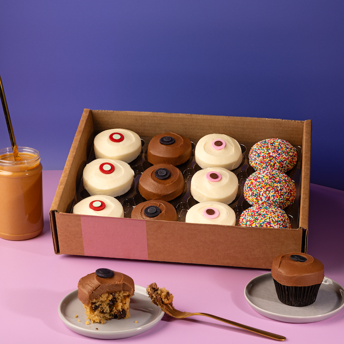 Peanut Butter Chocolate Chip Assorted Dozen - Nationwide Shipping