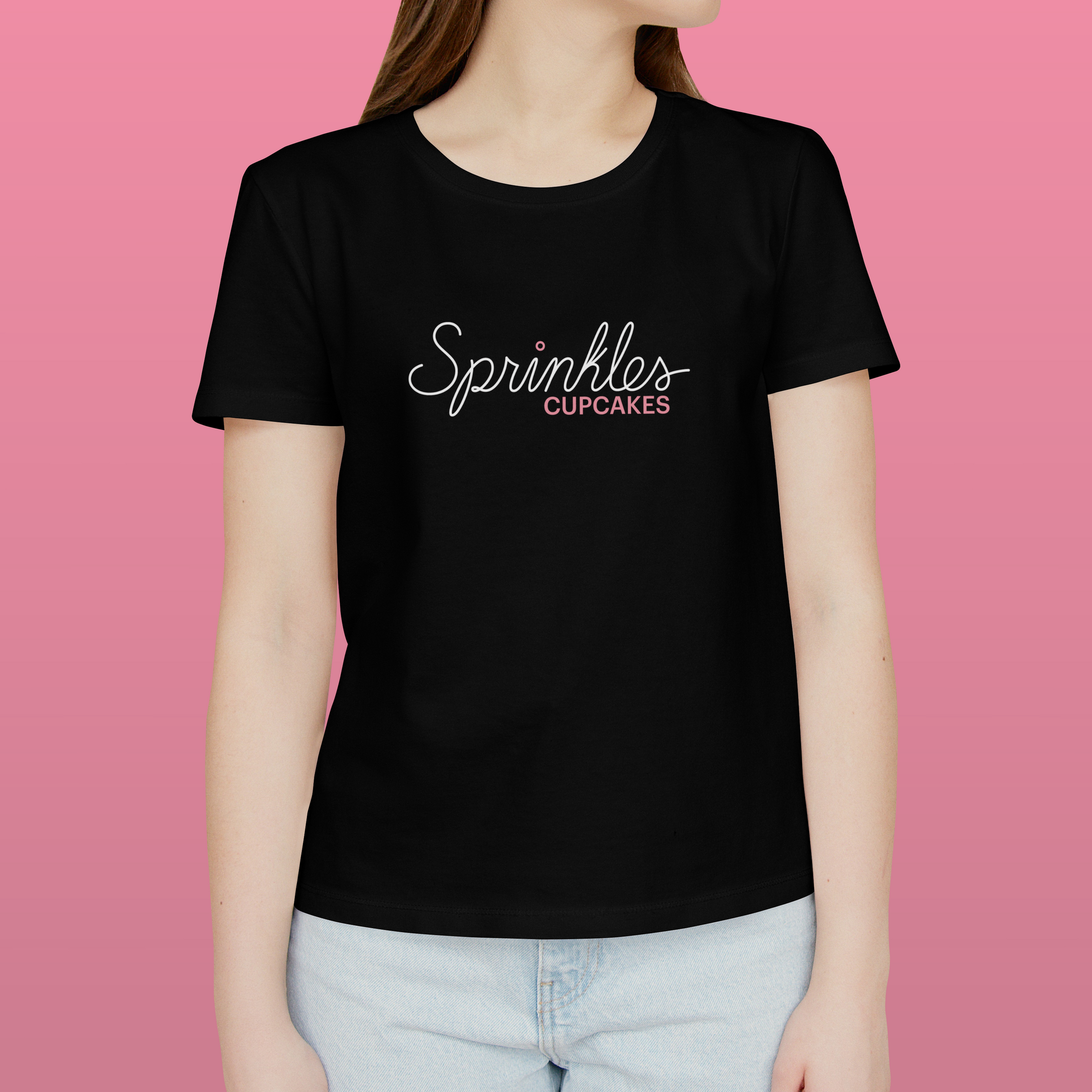 Sprinkles Cupcakes Black Tshirt