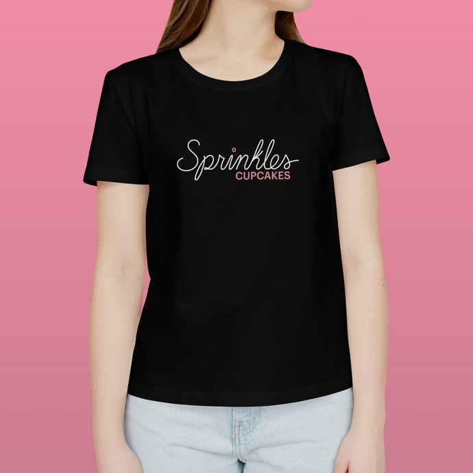 Sprinkles Cupcakes Black Tshirt