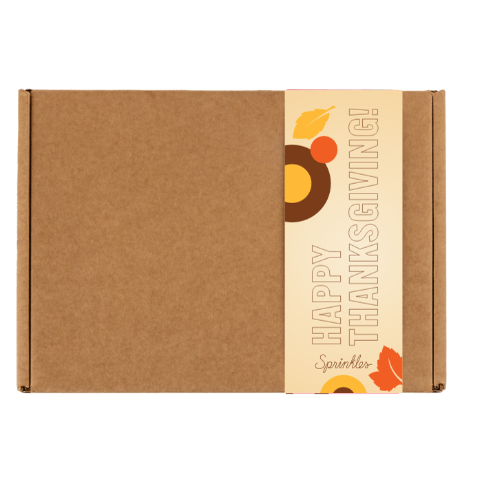 Happy Thanksgiving Gift Wrap Band not-bg