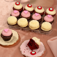 Load image into Gallery viewer, February Mini Dozen Cupcakes
