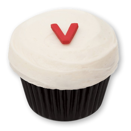 Sprinkles Vegan Red Velvet Cupcake.