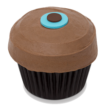 Load image into Gallery viewer, Dark Chocolate Cupcake not-bg
