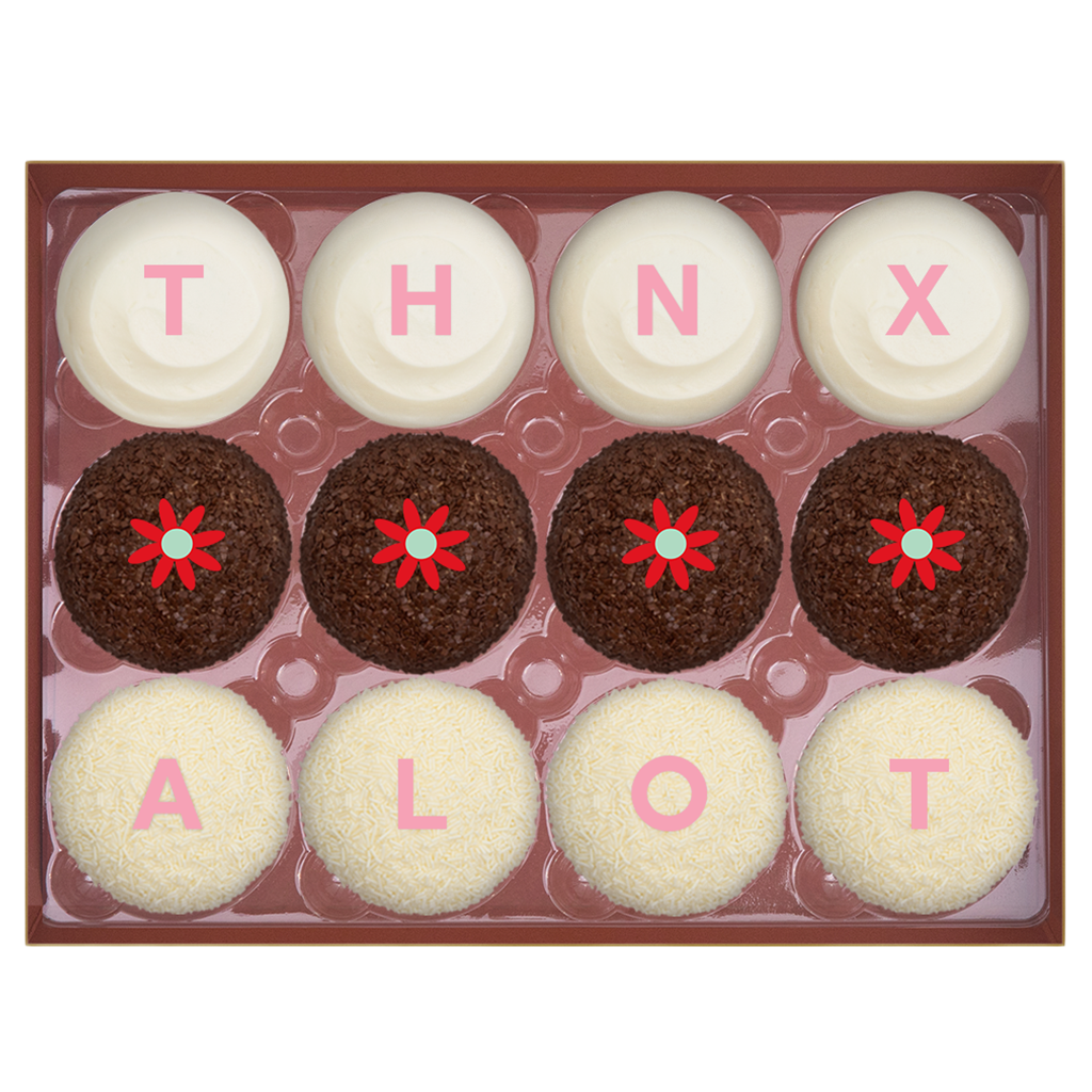 thnx alot dozen cupcake box