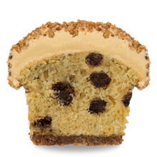 Load image into Gallery viewer, half of a cookie cupcake not-bg
