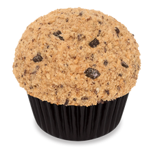 Load image into Gallery viewer, cookie cupcake with brown sugar frosting and dusted with cookie crumbles not-bg
