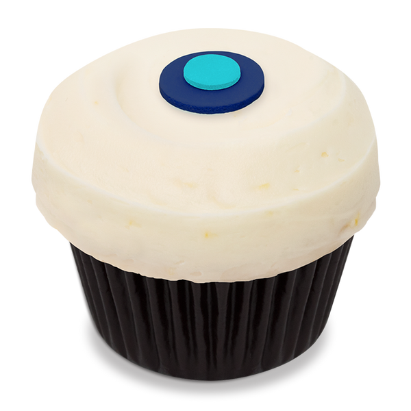 White Velvet Blueberry Cupcakes & My 4th Blogerversary! - JavaCupcake